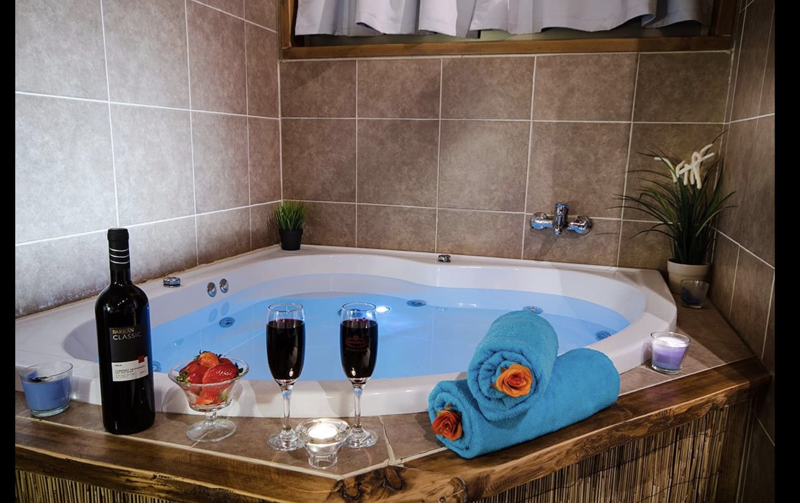 בקתה זוגית עם גקוזי